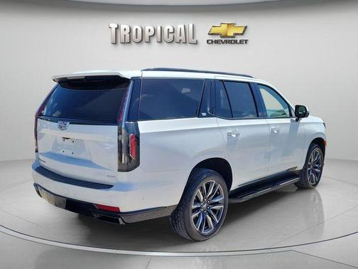 Crystal White Tri-Coat 2024 Cadillac Escalade Sport