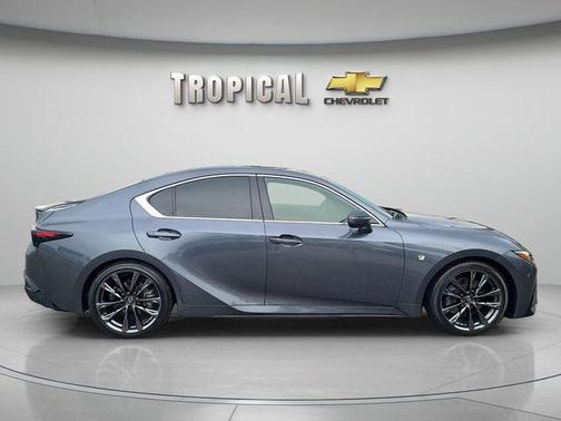 Gray 2023 Lexus IS 350 F Sport