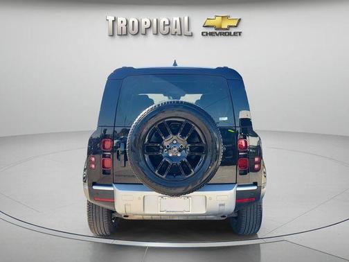 Santorini Black 2025 Land Rover Defender P300