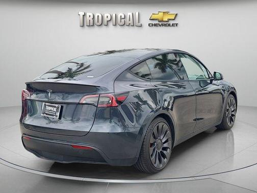 Stealth Gray 2024 Tesla Model Y Performance