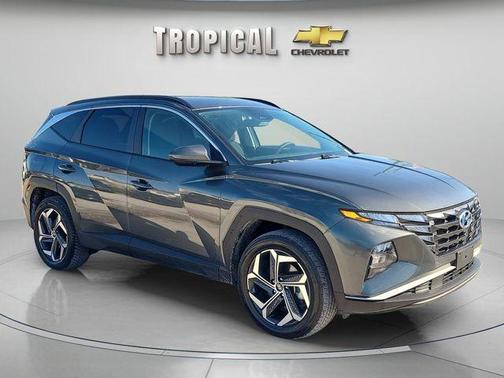 Amazon Gray 2024 Hyundai TUCSON Plug-In Hybrid SEL