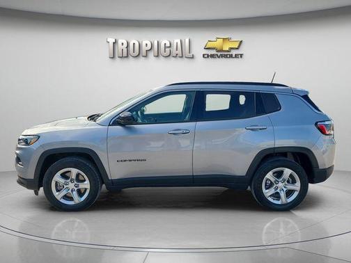 Silver 2024 Jeep Compass Latitude