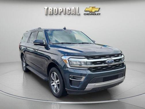 Blue Metallic 2024 Ford Expedition Max Limited