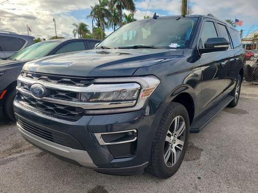 Blue Metallic 2024 Ford Expedition Max Limited