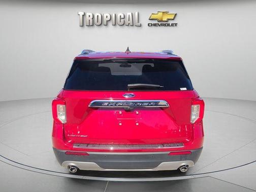 Red Metallic 2023 Ford Explorer Limited