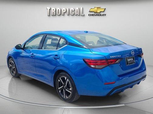 Electric Blue Metallic 2024 Nissan Sentra SV