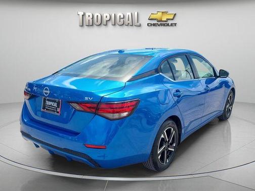 Electric Blue Metallic 2024 Nissan Sentra SV