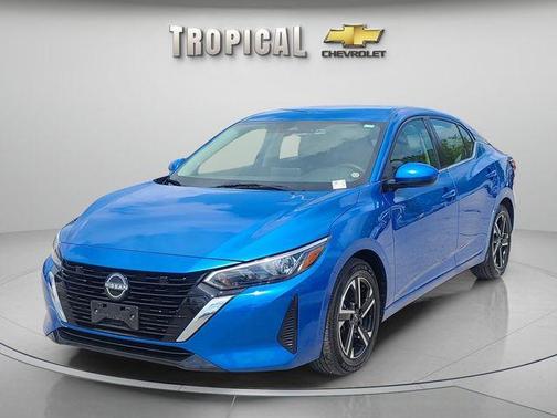 Electric Blue Metallic 2024 Nissan Sentra SV