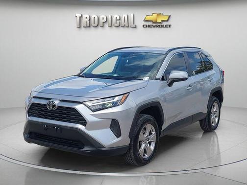 Silver 2022 Toyota RAV4 XLE