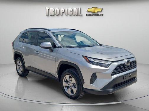 Silver 2022 Toyota RAV4 XLE