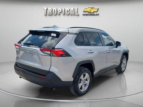 Silver 2022 Toyota RAV4 XLE