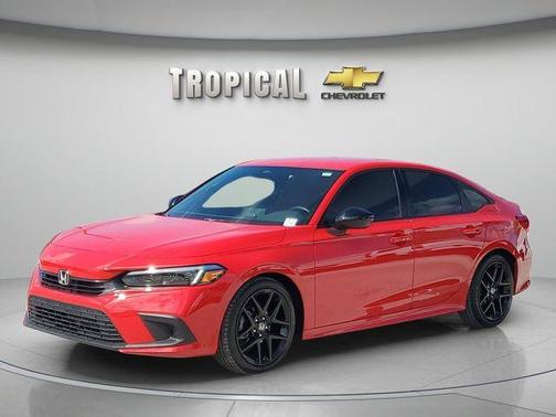 Red 2024 Honda Civic Sport