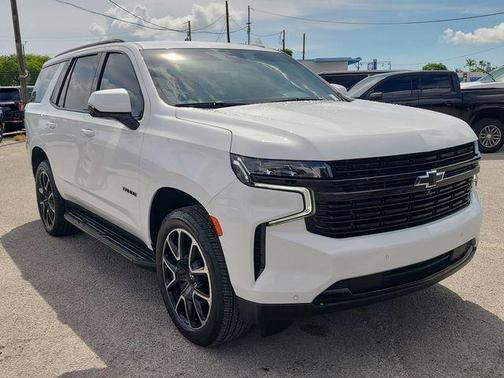 Summit White 2023 Chevrolet Tahoe RST