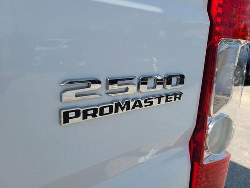 Bright White Clearcoat 2025 RAM ProMaster 2500 High Roof