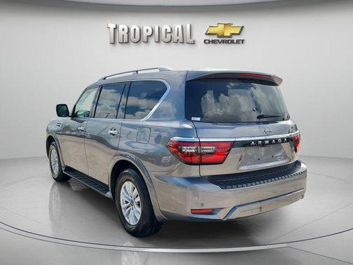 Gun Metallic 2024 Nissan Armada SV