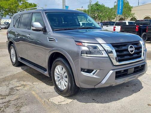 Gun Metallic 2024 Nissan Armada SV