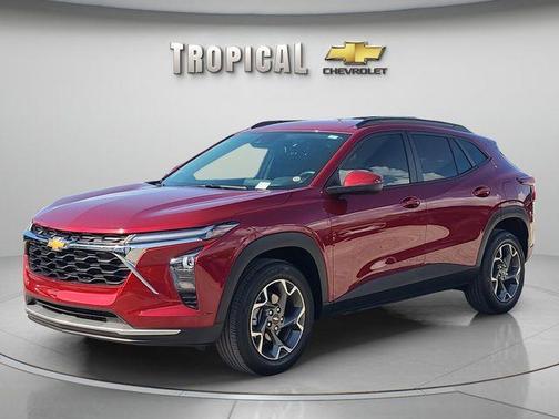 Crimson Metallic 2025 Chevrolet Trax LT
