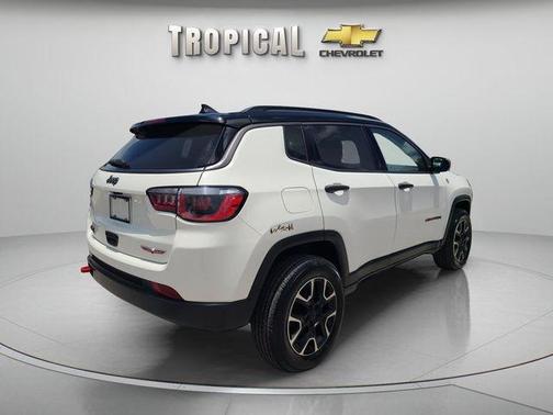 White Clearcoat 2020 Jeep Compass Trailhawk