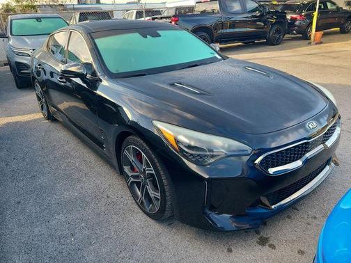 Aurora Black 2018 Kia Stinger GT2