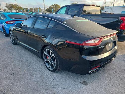 Aurora Black 2018 Kia Stinger GT2