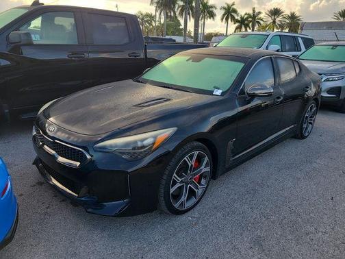 Aurora Black 2018 Kia Stinger GT2