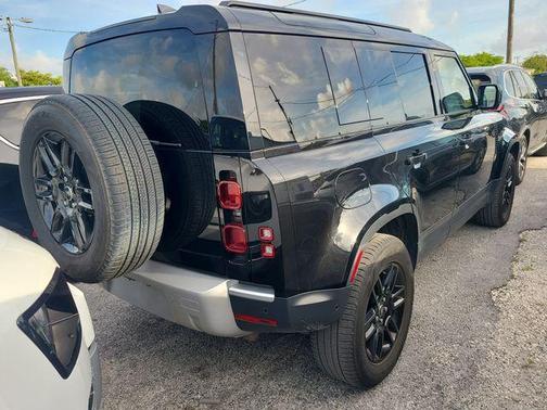 Santorini Black 2025 Land Rover Defender P300