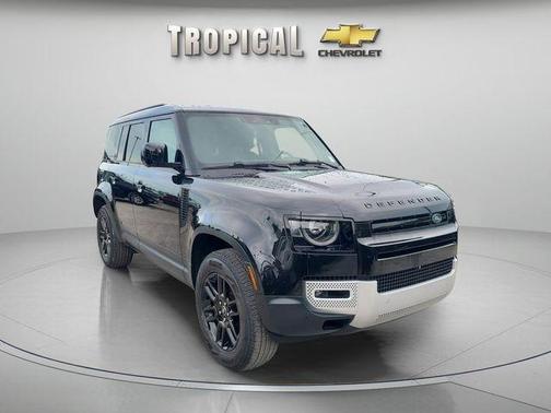 Santorini Black 2025 Land Rover Defender P300