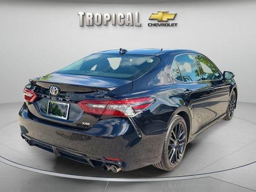 Midnight Black Metallic 2024 Toyota Camry XSE