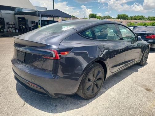 Blue 2025 Tesla Model 3 Long Range