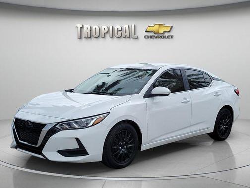 Cloud White 2023 Nissan Sentra S