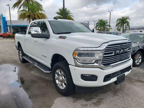 Bright White Clearcoat 2024 RAM 2500 Laramie