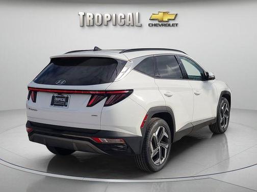 White Pearl 2024 Hyundai TUCSON Limited