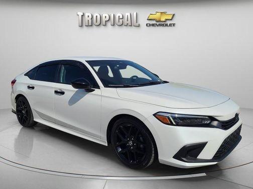 White 2024 Honda Civic Sport