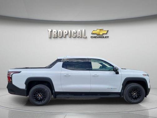 Summit White 2026 Chevrolet Silverado EV LT
