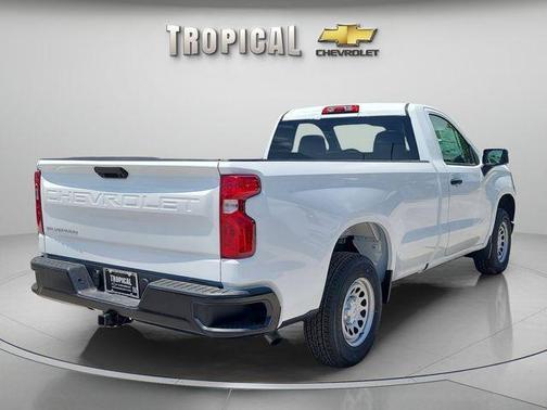 Summit White 2026 Chevrolet Silverado 1500 WT