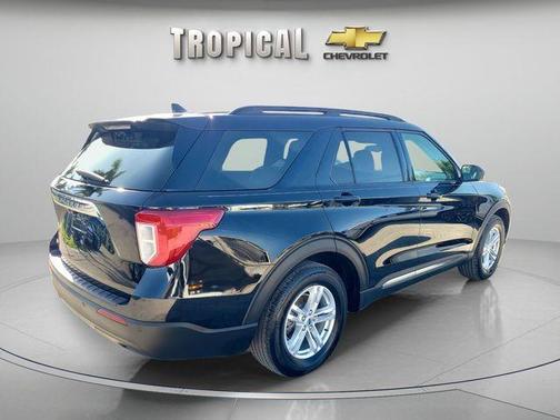 Black Metallic 2022 Ford Explorer XLT