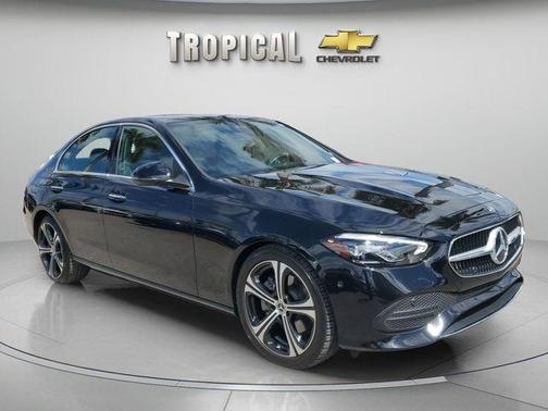 Black 2023 Mercedes-Benz C-Class C 300