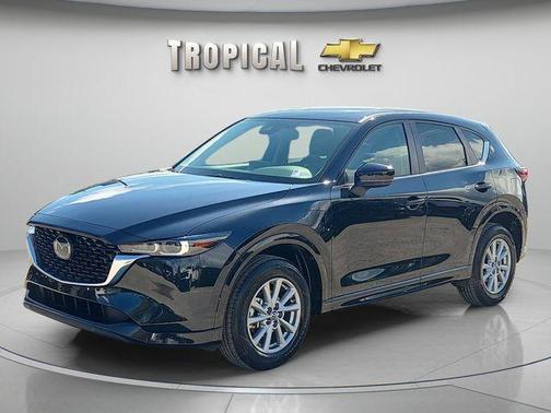 Jet Black Mica 2025 Mazda CX-5 Preferred