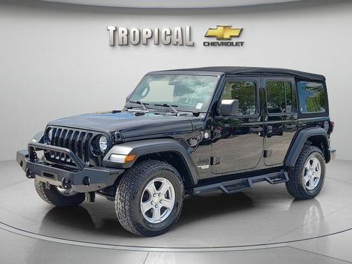 Black Clearcoat 2021 Jeep Wrangler Unlimited Sport