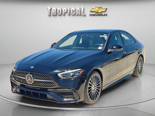 Black 2023 Mercedes-Benz C-Class C 300