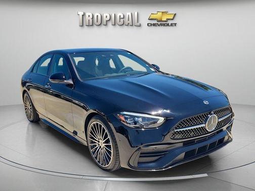 Black 2023 Mercedes-Benz C-Class C 300