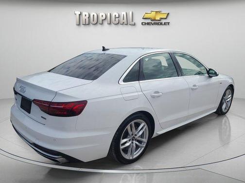 Ibis White 2023 Audi A4 45 S line Premium Plus