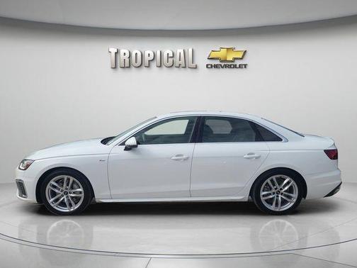 Ibis White 2023 Audi A4 45 S line Premium Plus
