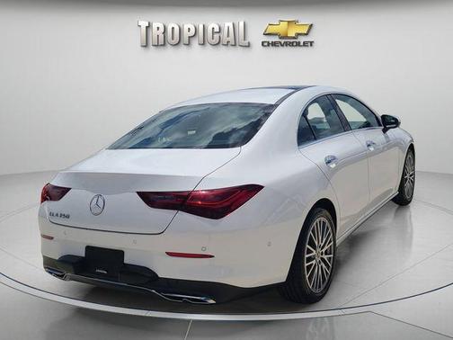 White 2025 Mercedes-Benz CLA 250 Base