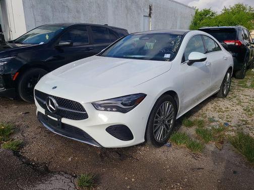 White 2025 Mercedes-Benz CLA 250 Base