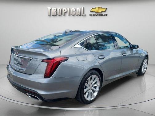 Silver Metallic 2023 Cadillac CT5 Luxury RWD