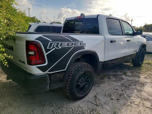 Bright White Clearcoat 2026 RAM 1500 Rebel