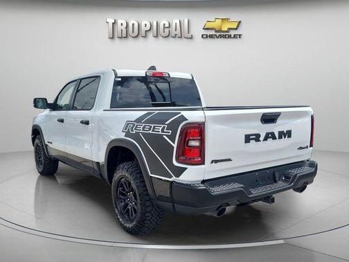 Bright White Clearcoat 2026 RAM 1500 Rebel