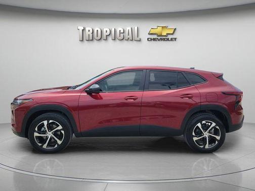 Crimson Metallic 2025 Chevrolet Trax 1RS