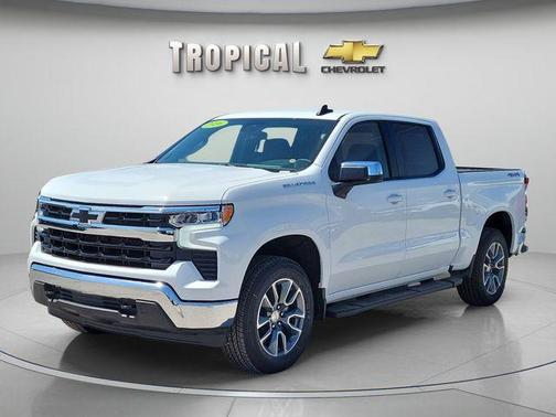Summit White 2026 Chevrolet Silverado 1500 LT